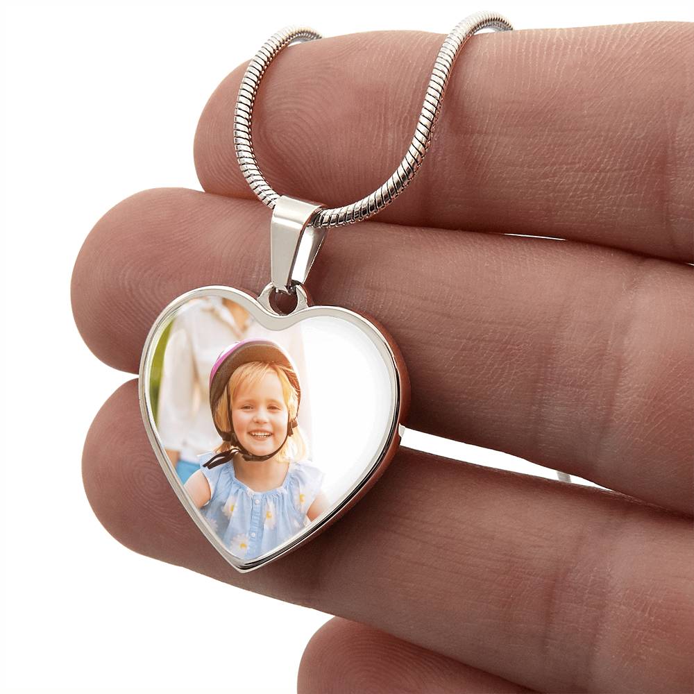 Engraved Heart Necklace