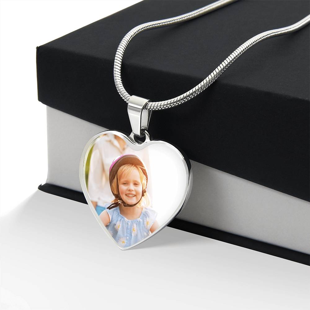Engraved Heart Necklace