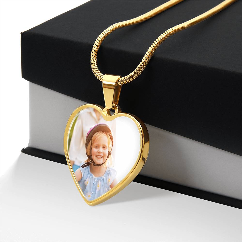 Engraved Heart Necklace