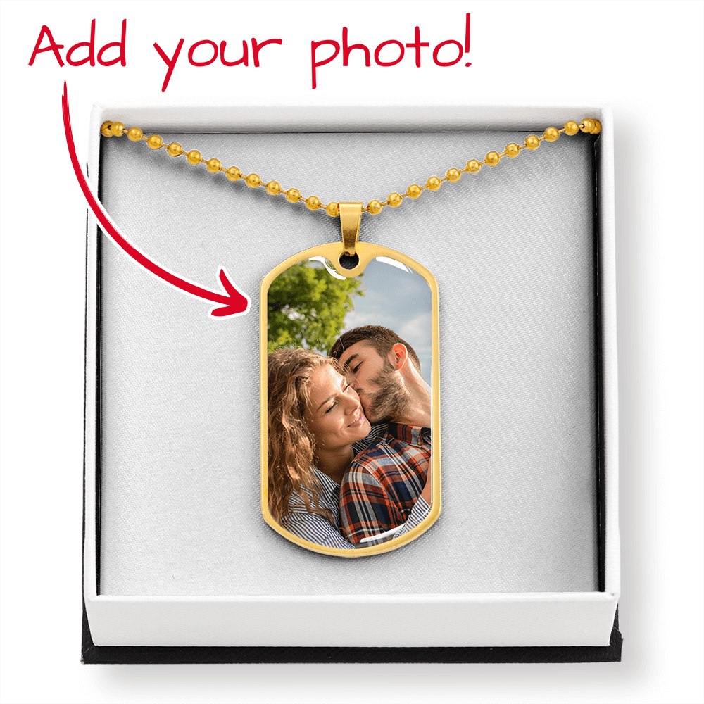Personalised Dog Tag Necklace
