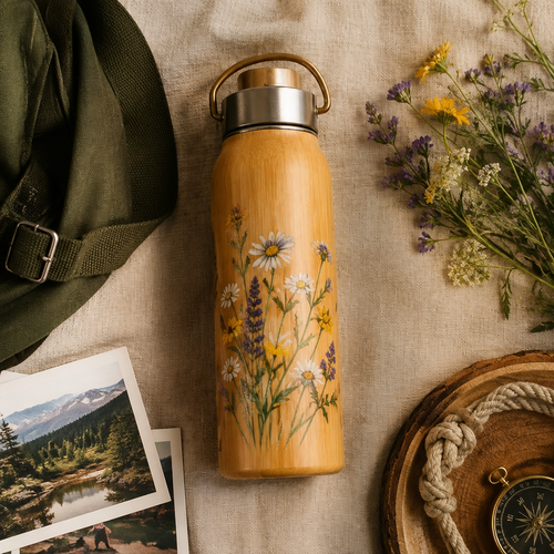 Bamboo Water Bottle