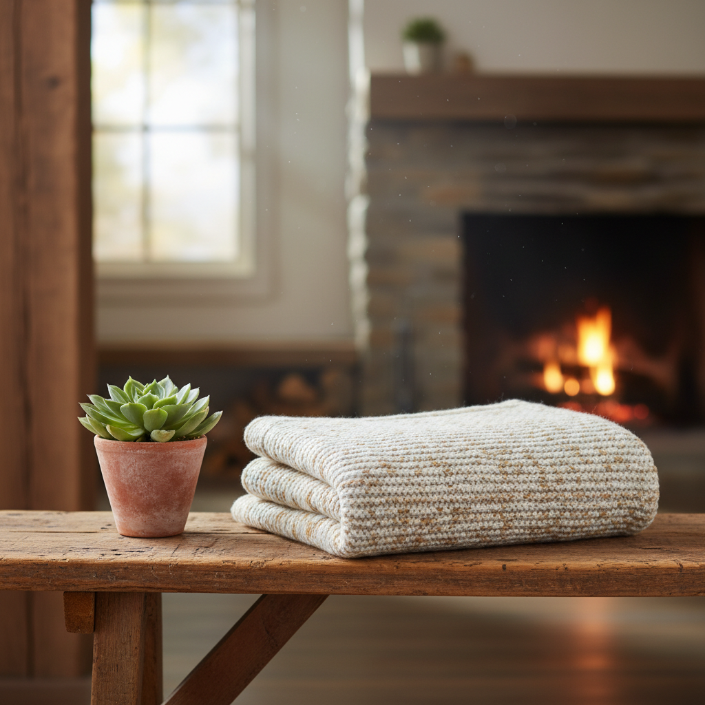 Natural Cotton Pet Blanket