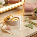 The Rose Ritual Set | Patches + Eye Gels + Jade Tool — Gift-Ready Bundle