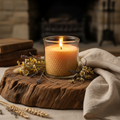 Scented Beeswax Candle - Honey & Vanilla